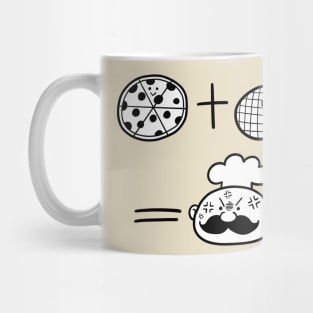 Formula of hawaiian pizza Mug